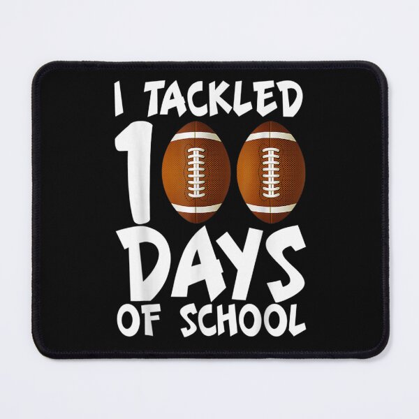 Item preview, I Tackled 100 Day Of School Football designed and sold by hassan-tee.