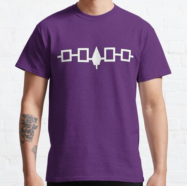 Impression de drapeau iroquois T-shirt classique