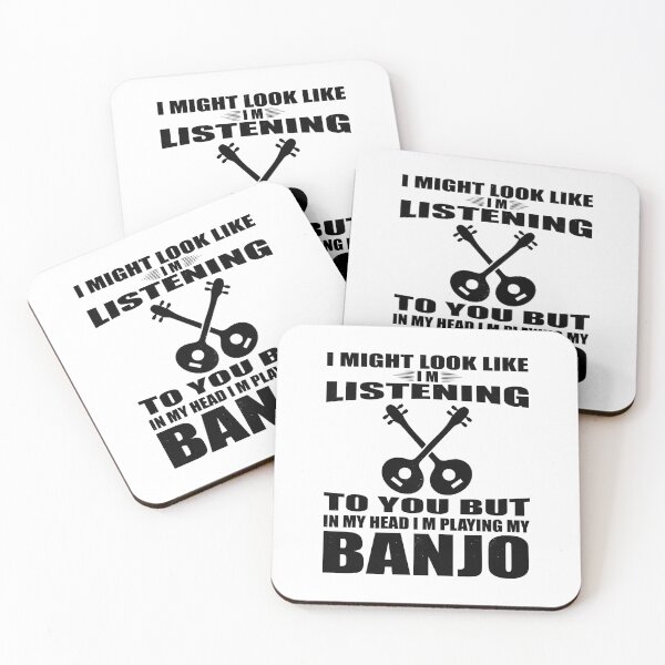 Item preview, I Might Look Like I'm Listening To You But In My Head I'm Playing My Banjo designed and sold by TheBest94.