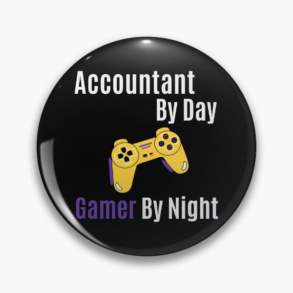 Item preview, Accountant By Day Gamer By Night Gaming Geek Husband Gift For Hubby designed and sold by Africrafts.