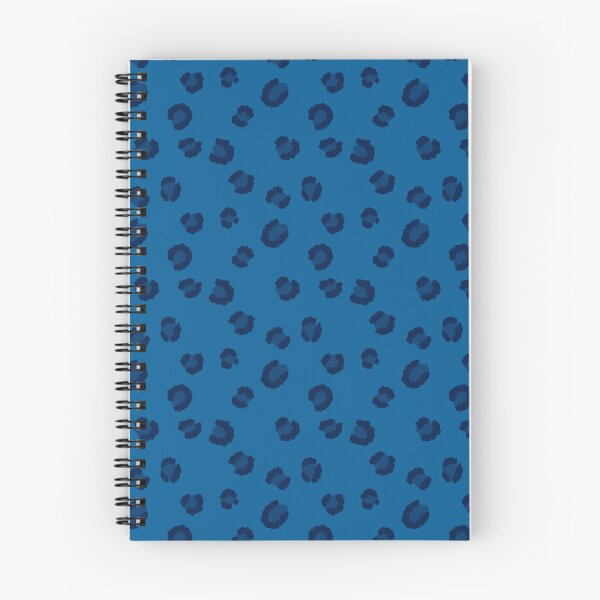 Item preview, Blue Leopard print designed and sold by EvaGracesArt.