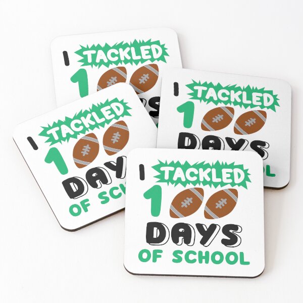 Item preview, I Tackled 100 Day Of School Football designed and sold by hassan-tee.
