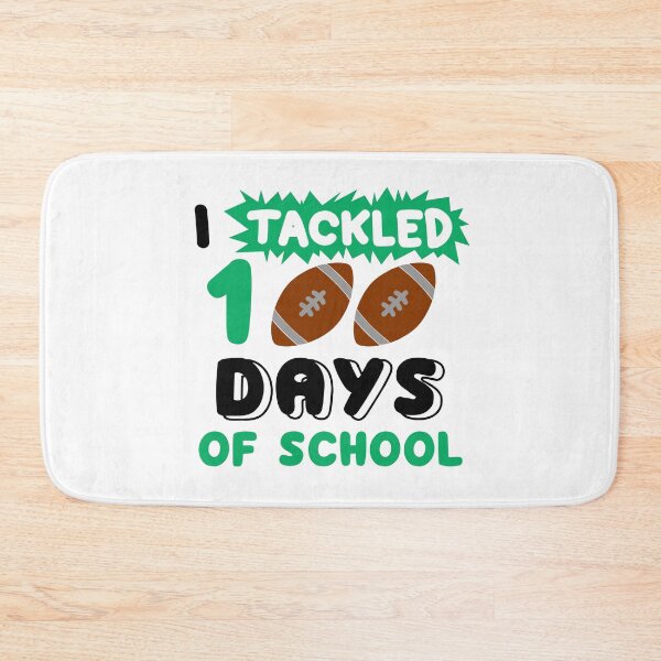 Item preview, I Tackled 100 Day Of School Football designed and sold by hassan-tee.