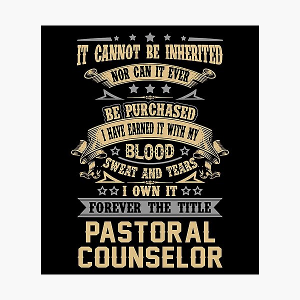 Item preview, Pastoral Counselor T Shirt - Forever The Title Job Gift Item Tee designed and sold by celiagomez456.