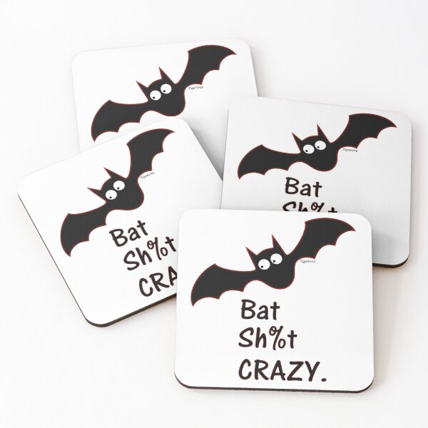 Item preview, Bat Sh%t CRAZY  designed and sold by TigsArts.