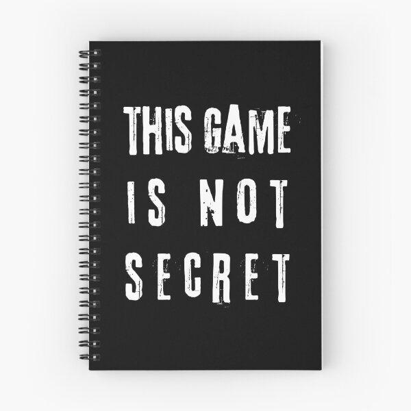Item preview, This Game Is Not Secret designed and sold by My-Queens-Store.
