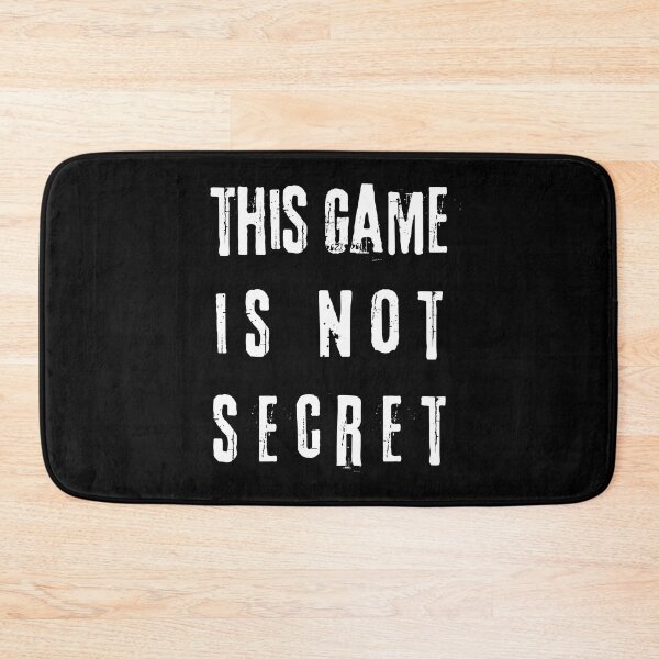 Item preview, This Game Is Not Secret designed and sold by My-Queens-Store.