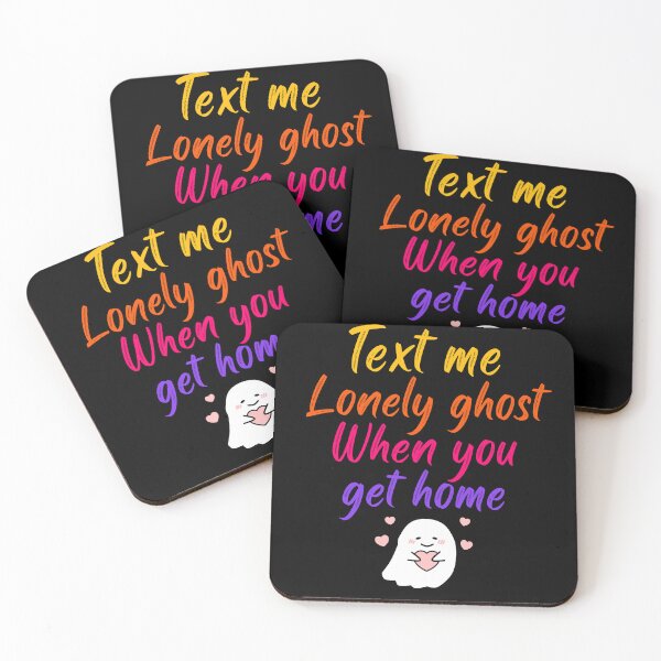 Item preview, text me lonely ghost at home | ghost text when you are at home | lonely ghost text me lover designed and sold by wear4gamers.