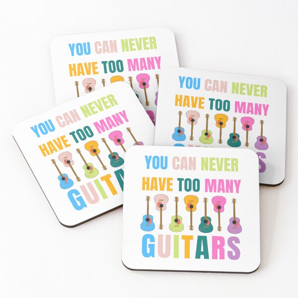 Item preview, Colourful You Can Never Have Too Many Guitars For Music Lovers And Guitar Players As Guitarist - You Can Never Have Too Many Guitars designed and sold by Funwithmusic.