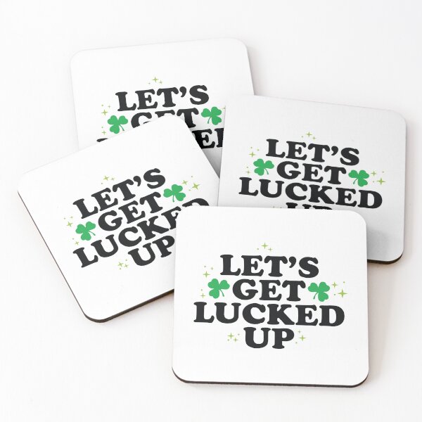Item preview, Let's Get LUCKED Up designed and sold by FauzIDEA.