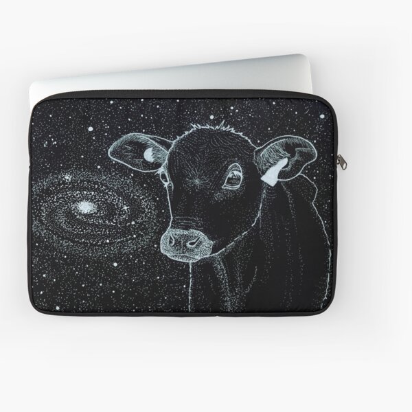 Galactic Cow Laptop Sleeve