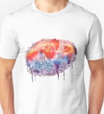 WORLD MAP water colour illustration Unisex T-Shirt