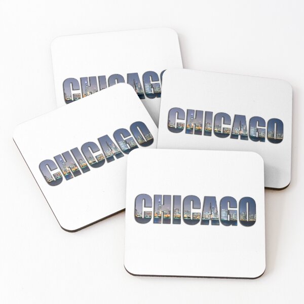 Item preview, Chicago Skyline Typography designed and sold by RickyBarnard.