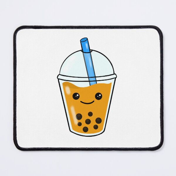 Item preview, Thai Boba Milk Tea with Kawaii Face designed and sold by Toshi and Co..