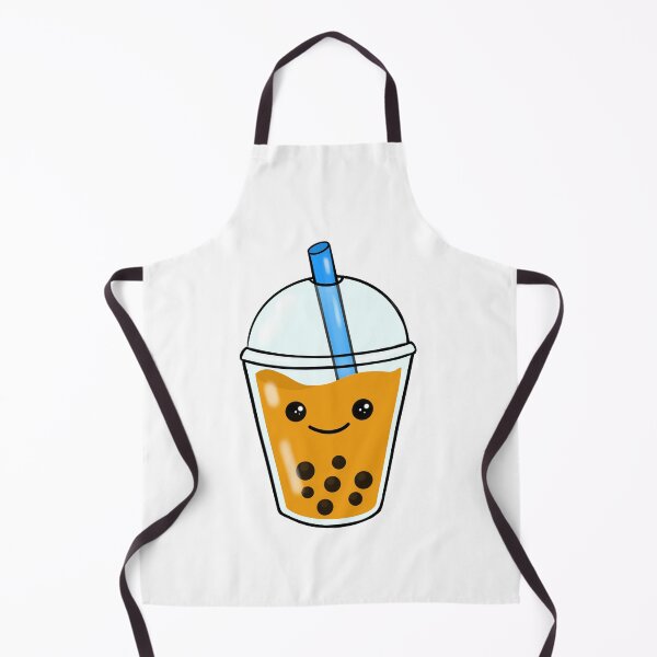 Item preview, Thai Boba Milk Tea with Kawaii Face designed and sold by Toshi and Co..
