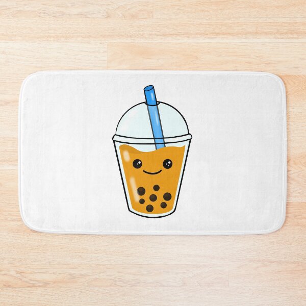 Item preview, Thai Boba Milk Tea with Kawaii Face designed and sold by Toshi and Co..