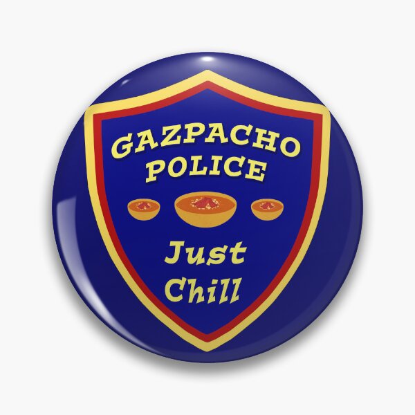 Item preview, Gazpacho Police Just Chill designed and sold by Karen Simon.