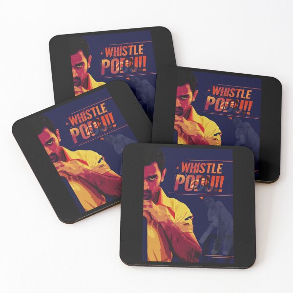 Item preview, Whistle Podu Csk Premium T-Shirt designed and sold by deleoashl3.