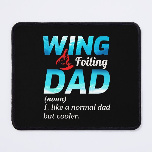 Item preview, Wing Foiling Hydrofoil Surfing Dad Fathers Day designed and sold by CuteDesigns1.