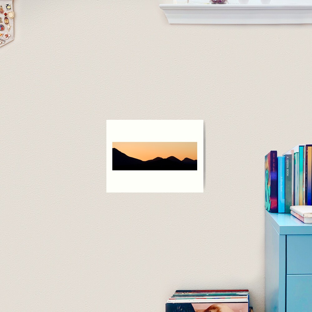 Stirling Range sunset Art Print