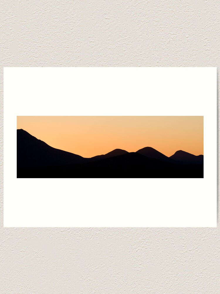 Alternate view of Stirling Range sunset Art Print