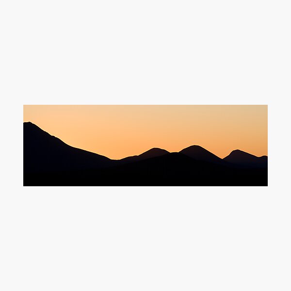 Stirling Range sunset Photographic Print