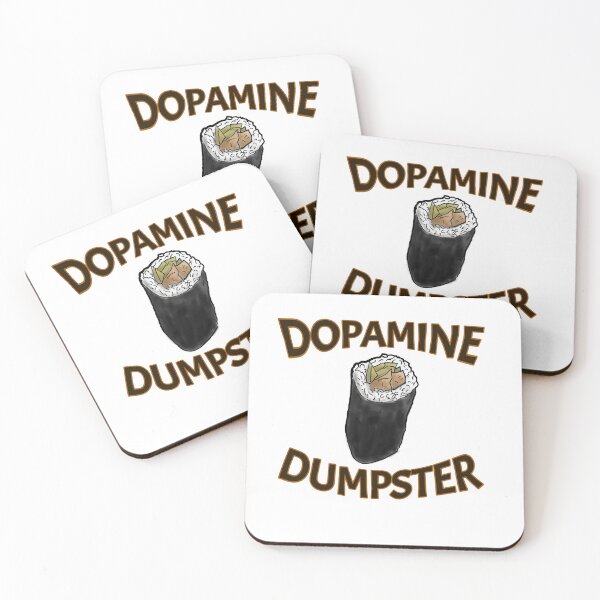 Item preview, Dopamine Dumpster - Sushi roll  - watercolour - graphic text designed and sold by Dopamine Dumpster.