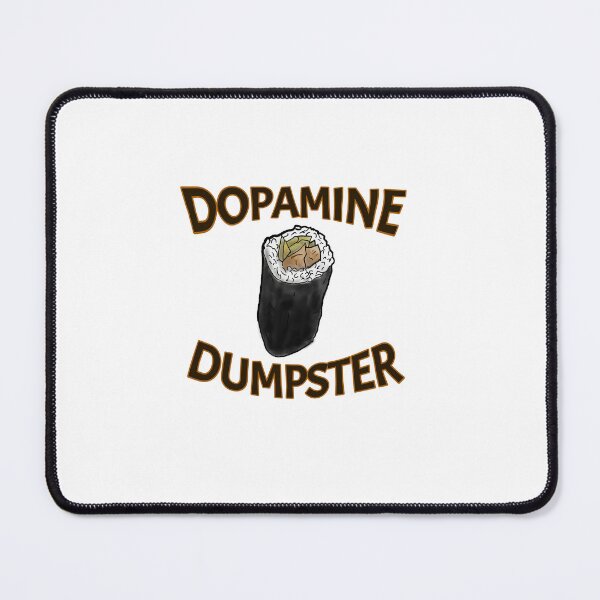 Item preview, Dopamine Dumpster - Sushi roll - watercolour - graphic text designed and sold by Dopamine Dumpster.