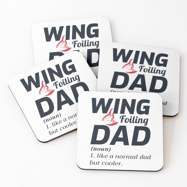 Item preview, Wing Foiling Hydrofoil Surfing Dad Fathers Day designed and sold by CuteDesigns1.