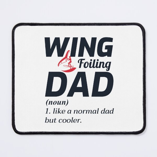 Item preview, Wing Foiling Hydrofoil Surfing Dad Fathers Day designed and sold by CuteDesigns1.