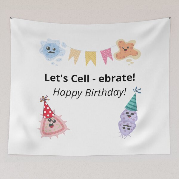 Item preview, Nerdy Happy Birthday Design designed and sold by NerdyFancies.
