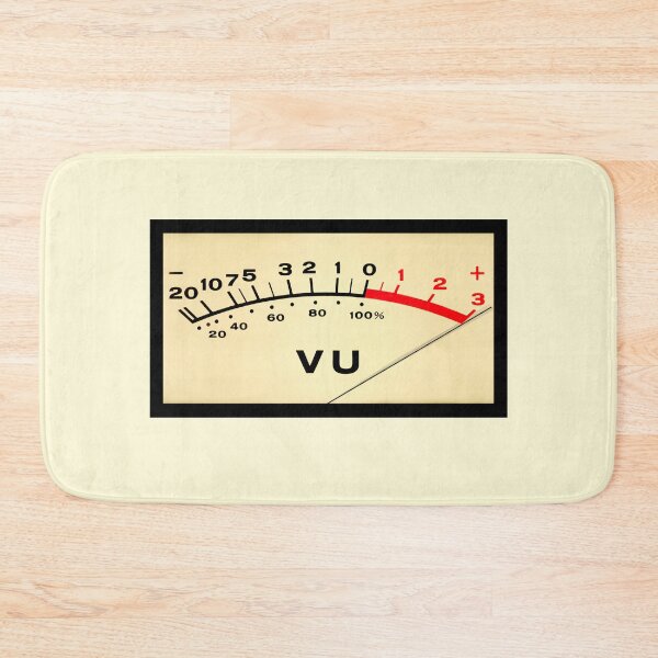 Item preview, Retro Vu Meter For Audio Technicians And Sound Engineers designed and sold by Funwithmusic.