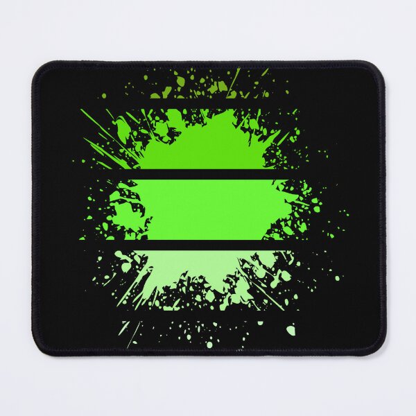 Item preview, Paint Splashes - neon green - S16 designed and sold by AlfabetDesign.