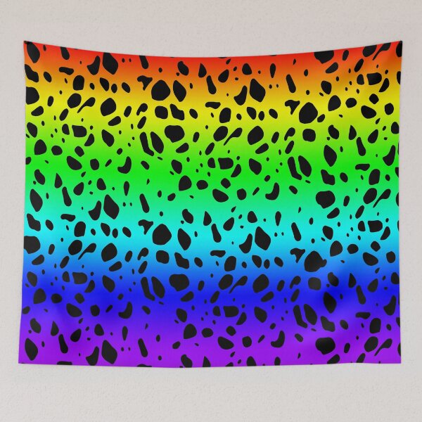 Item preview, Rainbow Dalmatian Print, Rainbow Cow Print, Pride Print, Rainbow Print designed and sold by PinHookPrincess.