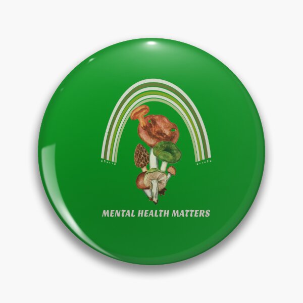 Item preview,   MUSHROOM MENTAL HEALTH MATTERS  designed and sold by DiscoVibes.