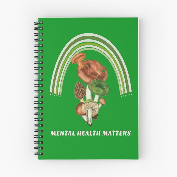 Item preview,   MUSHROOM MENTAL HEALTH MATTERS  designed and sold by DiscoVibes.