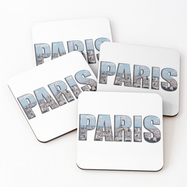 Item preview, Paris Skyline Typography designed and sold by RickyBarnard.