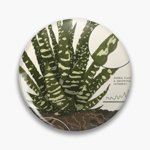 Item preview, Zebra Cactus  designed and sold by BeaRoll.
