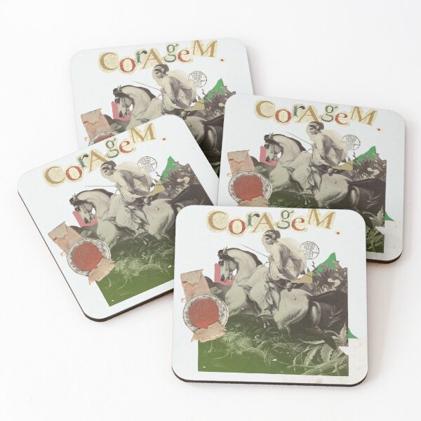 Item preview, Coragem (Courage) designed and sold by leleusk.