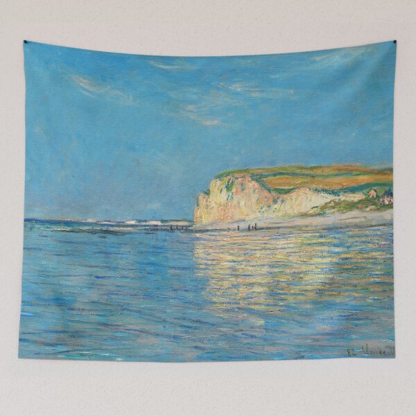 Item preview, High Resolution Monet - Low Tide at Pourville designed and sold by goldenanchor.