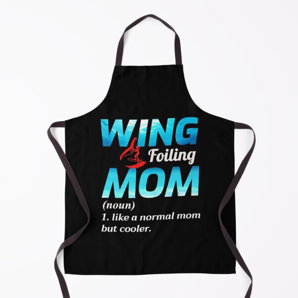 Item preview, Wing Foiling Hydrofoil Surfing Mom  designed and sold by CuteDesigns1.