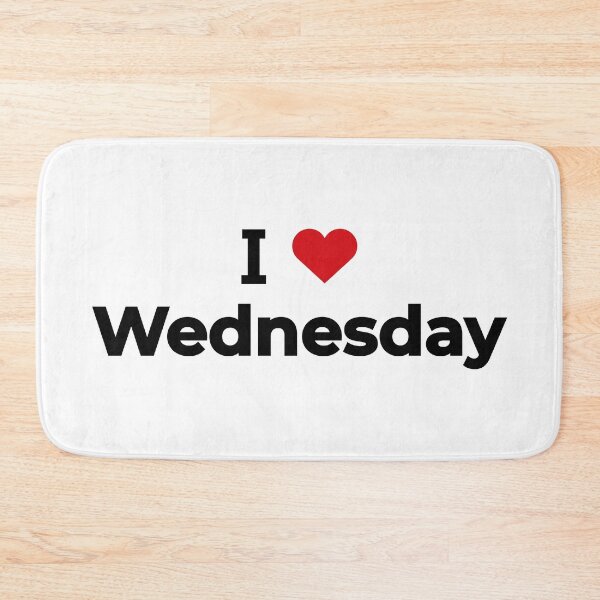Item preview, I Love Wednesday designed and sold by Moyanana.