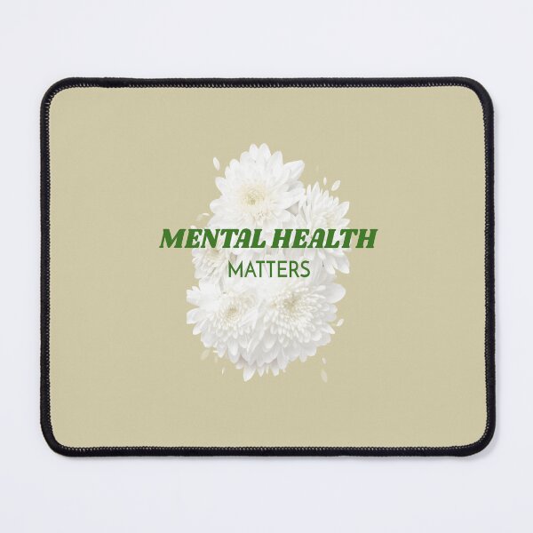 Item preview, MUSHROOM MENTAL HEALTH MATTERS designed and sold by DiscoVibes.