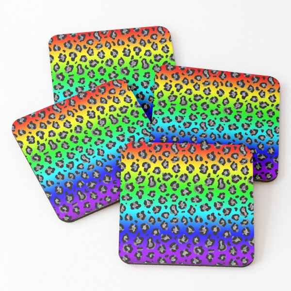 Item preview, Rainbow Leopard Print, Pride Print, Rainbow Animal Print, Rainbow Print designed and sold by PinHookPrincess.