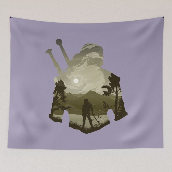 Item preview, Geralt Minimalist Illusion art   designed and sold by Z0naShirt.