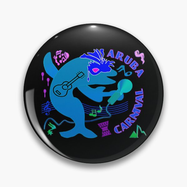 Item preview, HAPPY CARNIVAL WITH DOLPHINS IN ARUBA  - ONE HAPPY ISLAND - TROPICAL PARADISE. designed and sold by Ralek.