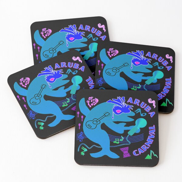 Item preview, HAPPY CARNIVAL WITH DOLPHINS IN ARUBA  - ONE HAPPY ISLAND - TROPICAL PARADISE. designed and sold by Ralek.