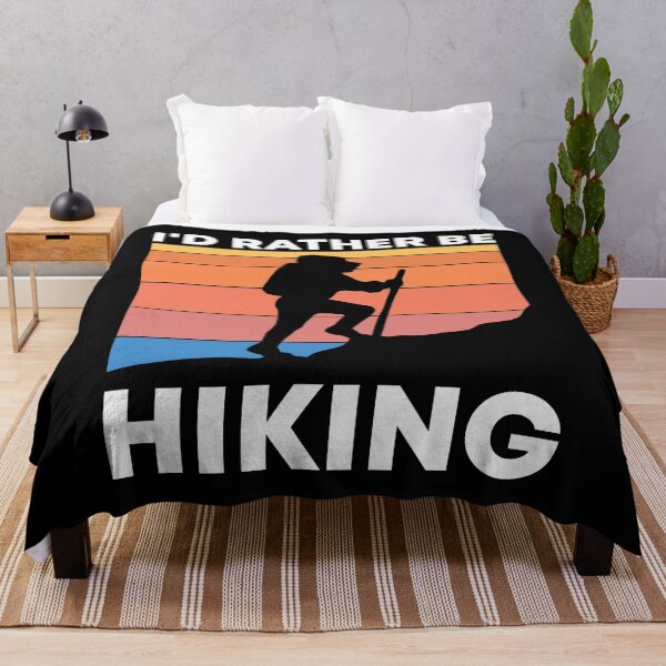 Item preview, I'd Rather Be Hiking designed and sold by TashaVector.