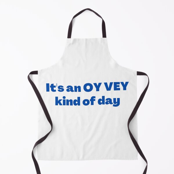 Item preview, Oy Vey Funny Yiddish Saying Blue designed and sold by NJGDesigns.