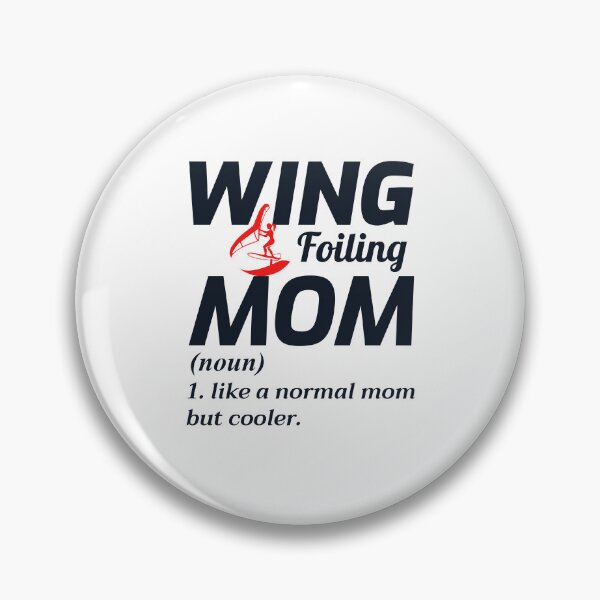 Item preview, Wing Foiling Hydrofoil Surfing Mom Mother designed and sold by CuteDesigns1.